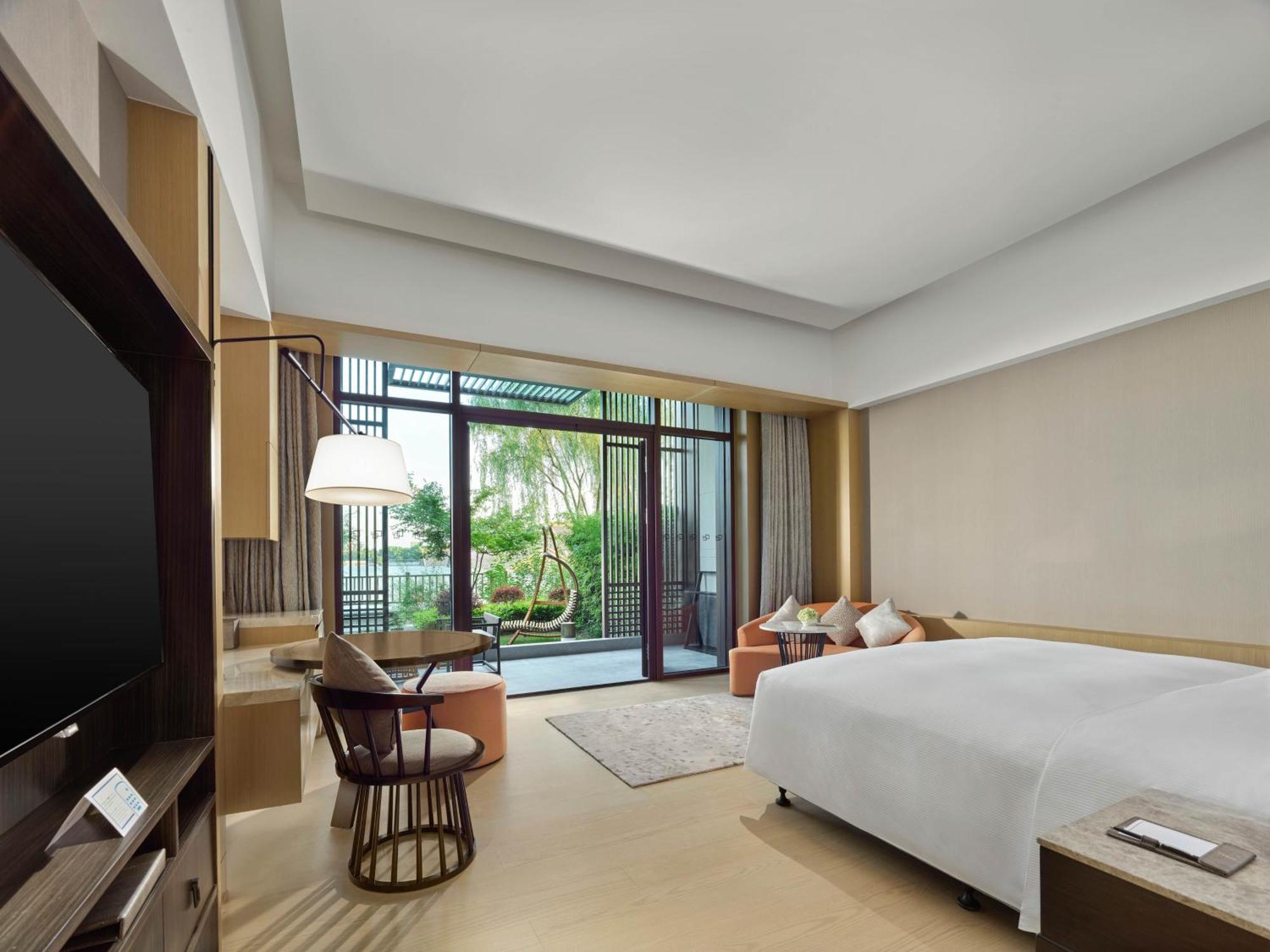 Hilton Shanghai Songjiang Guangfulin Exterior foto