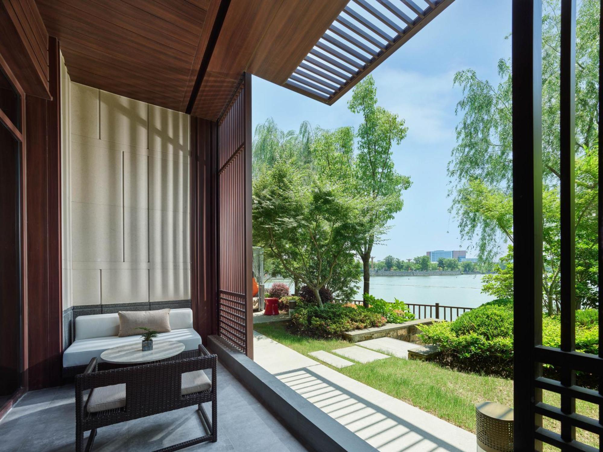 Hilton Shanghai Songjiang Guangfulin Exterior foto