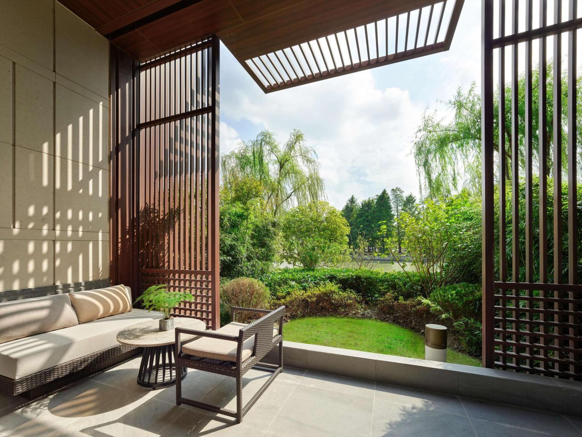 Hilton Shanghai Songjiang Guangfulin Exterior foto