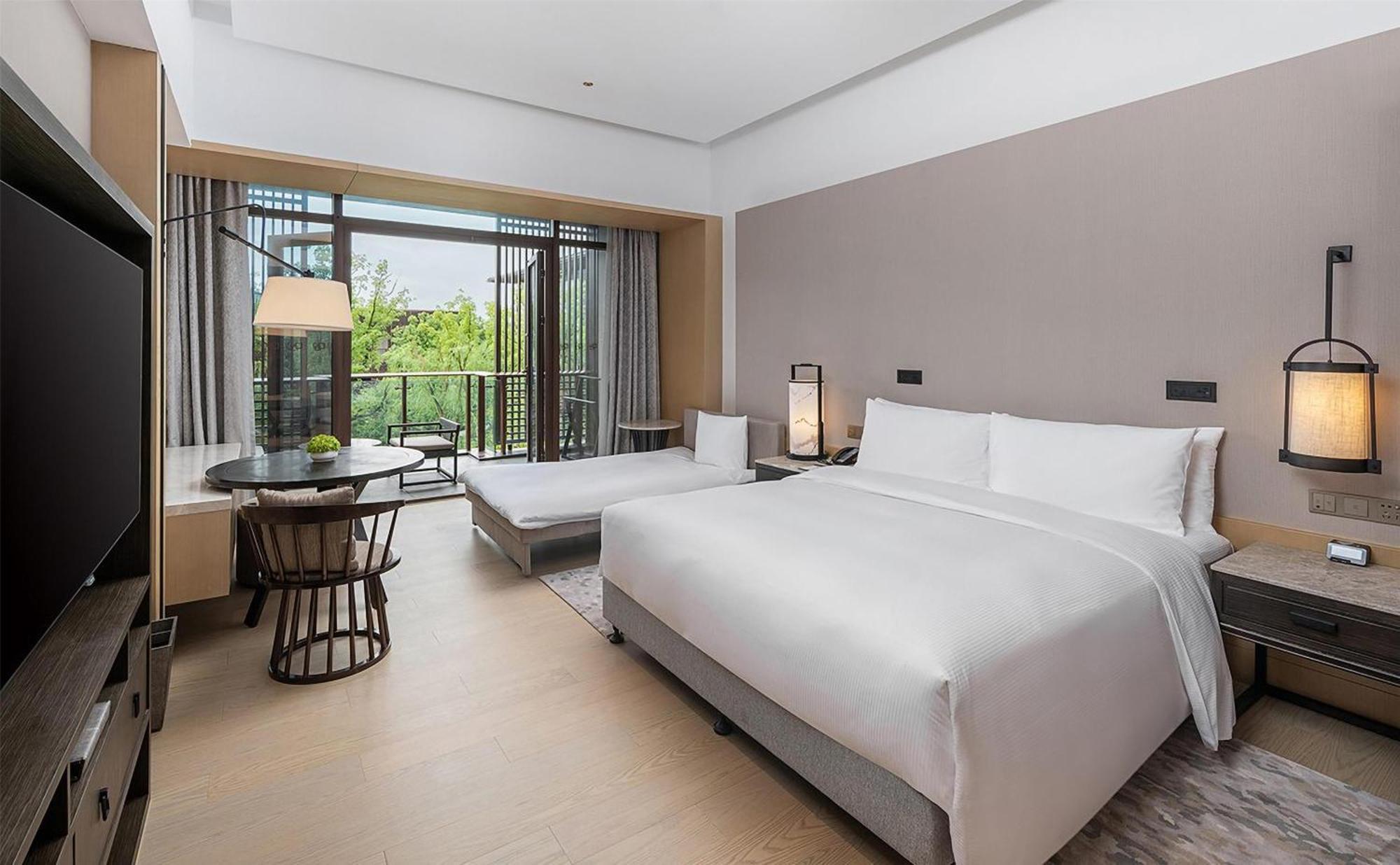 Hilton Shanghai Songjiang Guangfulin Exterior foto